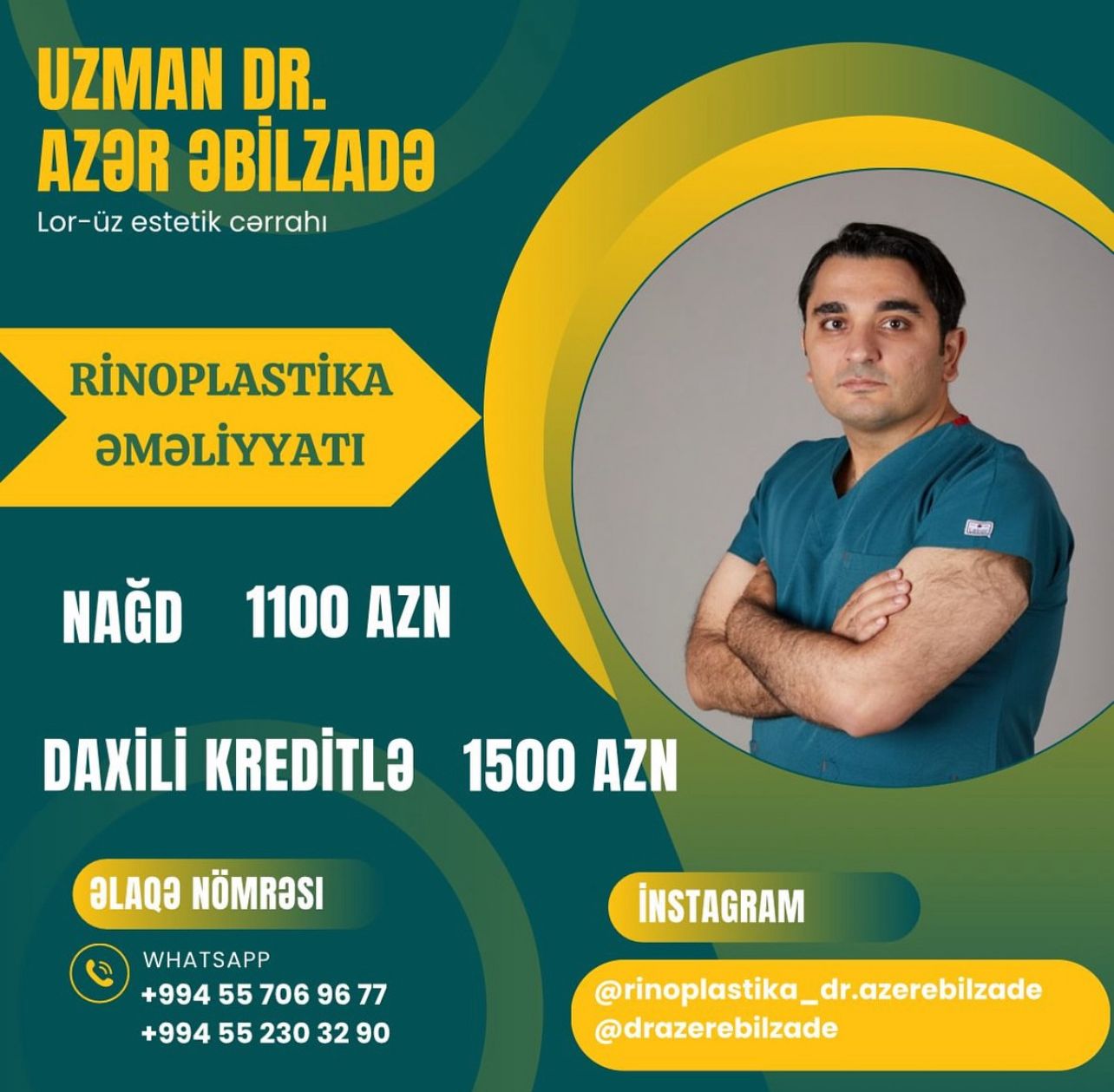 kredit ile rinoplastika əməliyyatı