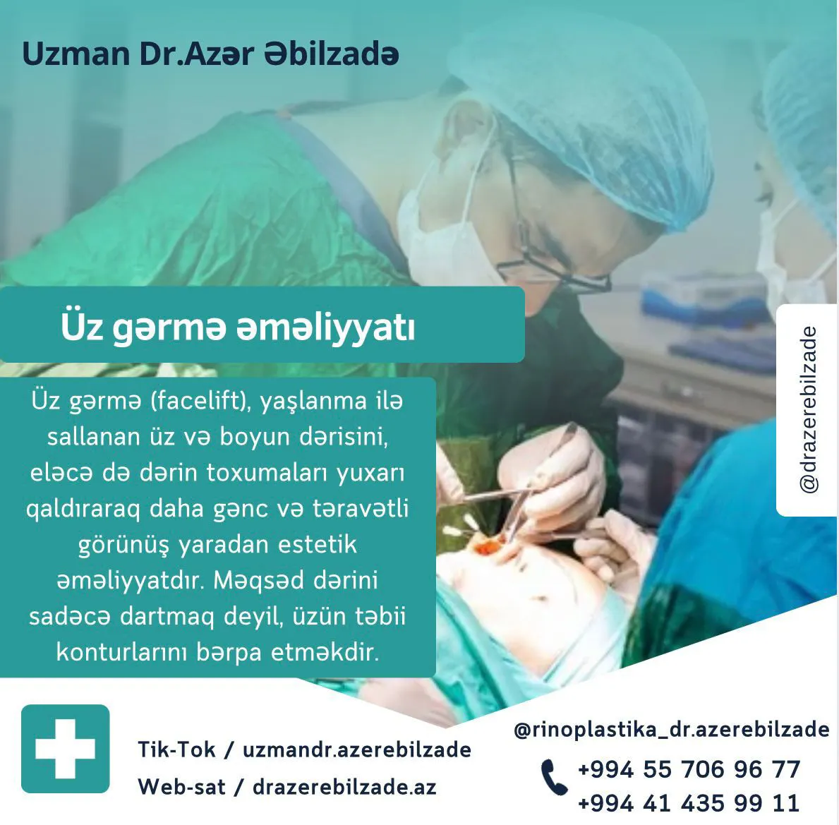 üz gərmə əməliyyatı